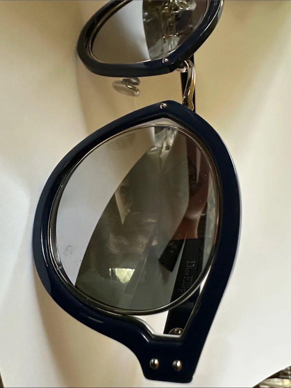 Dior Elliptic Dark Blue Sunglasses
